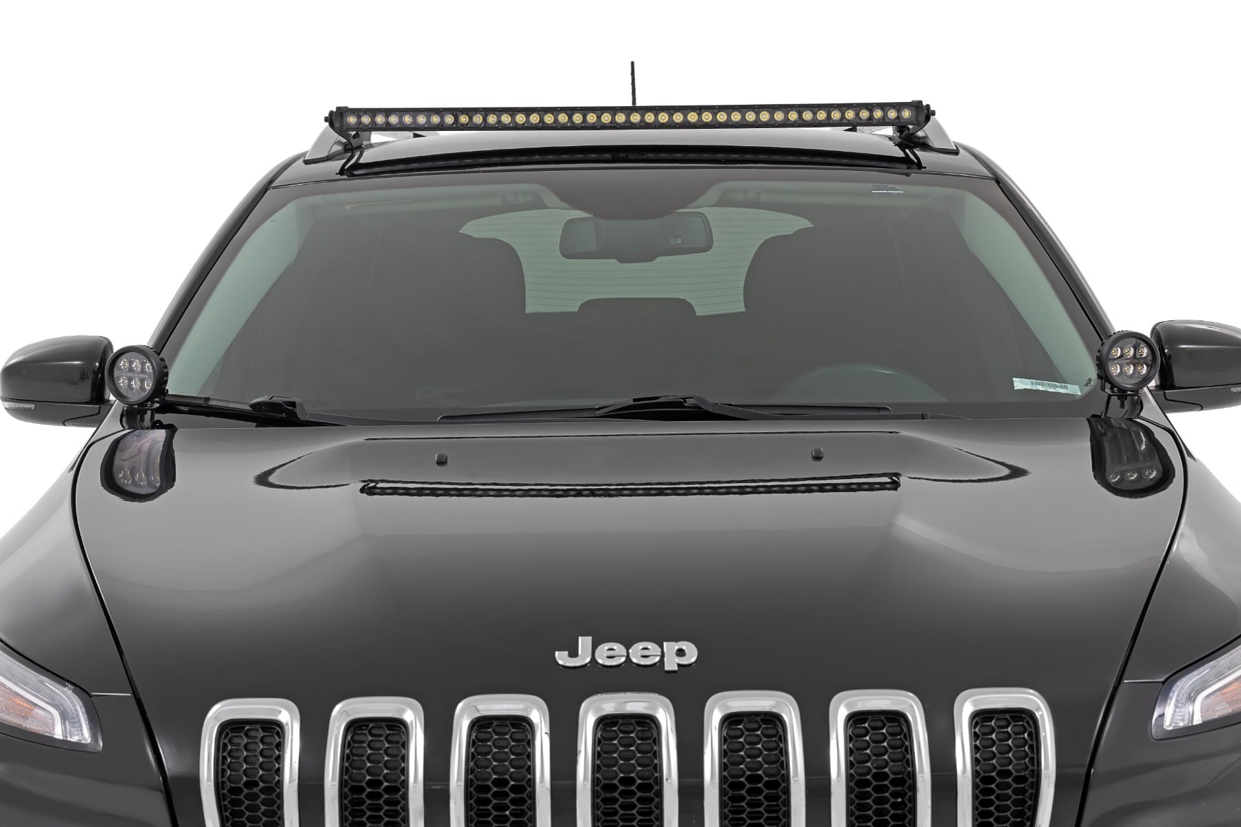 LED Light Kit | Ditch Mount | 2" Black Pair | Spot | Jeep Cherokee KL (14-21) - Image 3