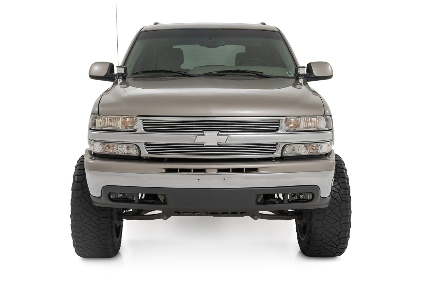 LED Light Kit | Ditch Mount | 2" Black Pair | White DRL | Chevy Silverado 1500 (99-06) - Image 4