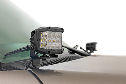 LED Light Kit | Ditch Mount | 2" Black Pair | Amber DRL | Chevy Silverado 1500 (99-06) - Image 2