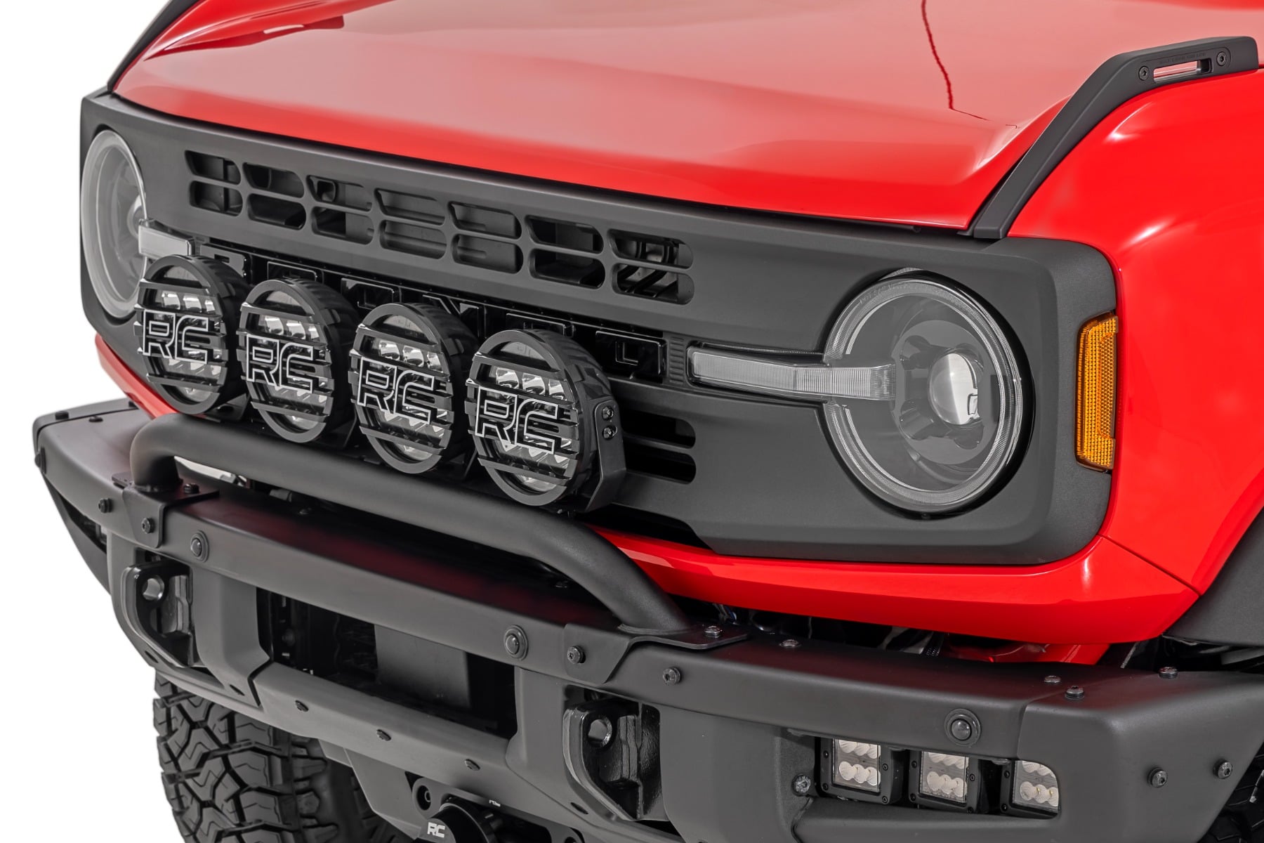 DRL Halo LED Headlights | DOT Approved | Ford Bronco 4WD (2021-2025) - Image 2