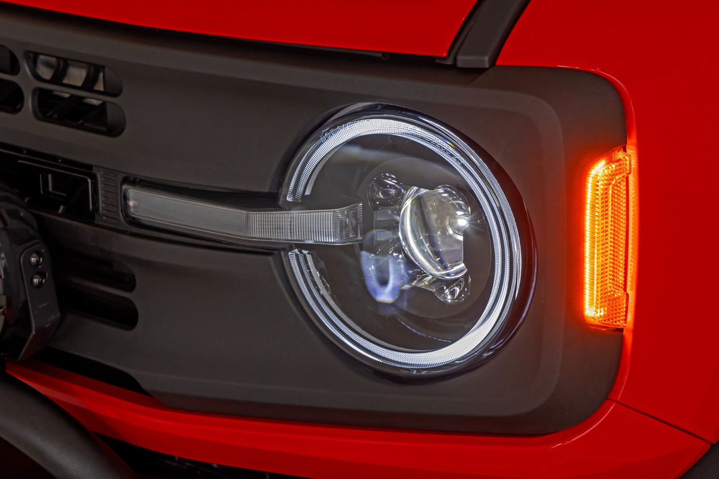 DRL Halo LED Headlights | DOT Approved | Ford Bronco 4WD (2021-2025) - Image 4