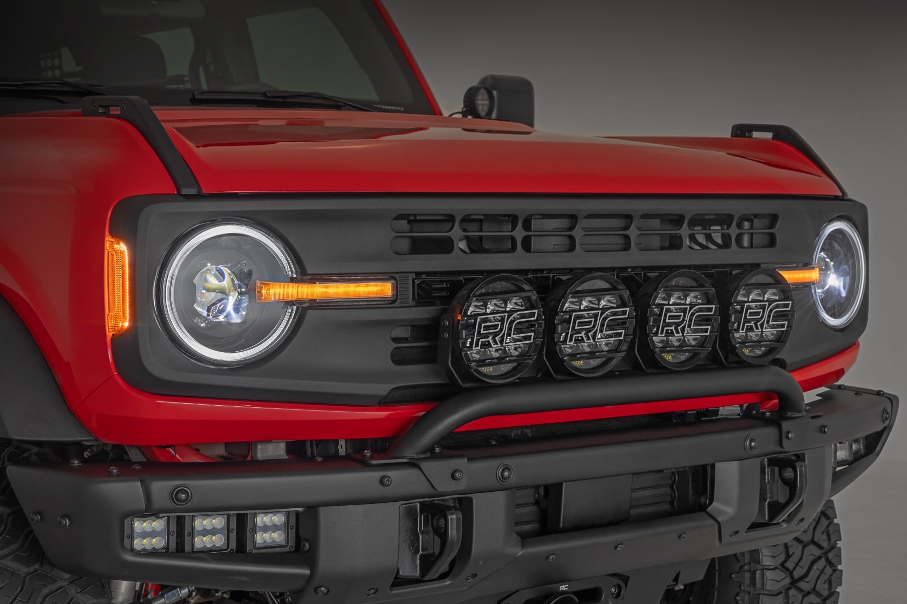 DRL Halo LED Headlights | DOT Approved | Ford Bronco 4WD (2021-2025) - Image 3