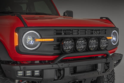 DRL Halo LED Headlights | DOT Approved | Ford Bronco 4WD (2021-2025) - Image 3