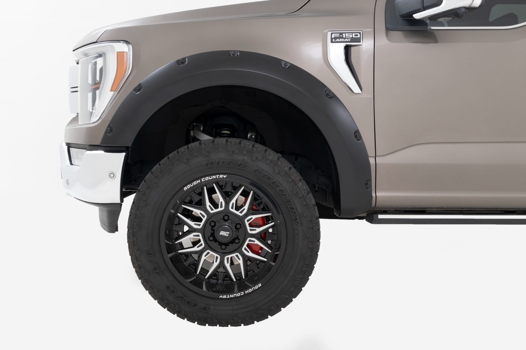 Pocket Fender Flares | JS Iconic Silver | Ford F-150 2WD/4WD (2021-2026) - Image 4