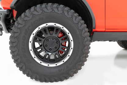 Caliper Covers | Front and Rear | Red | Ford Bronco 4WD (2021-2026) - Image 4