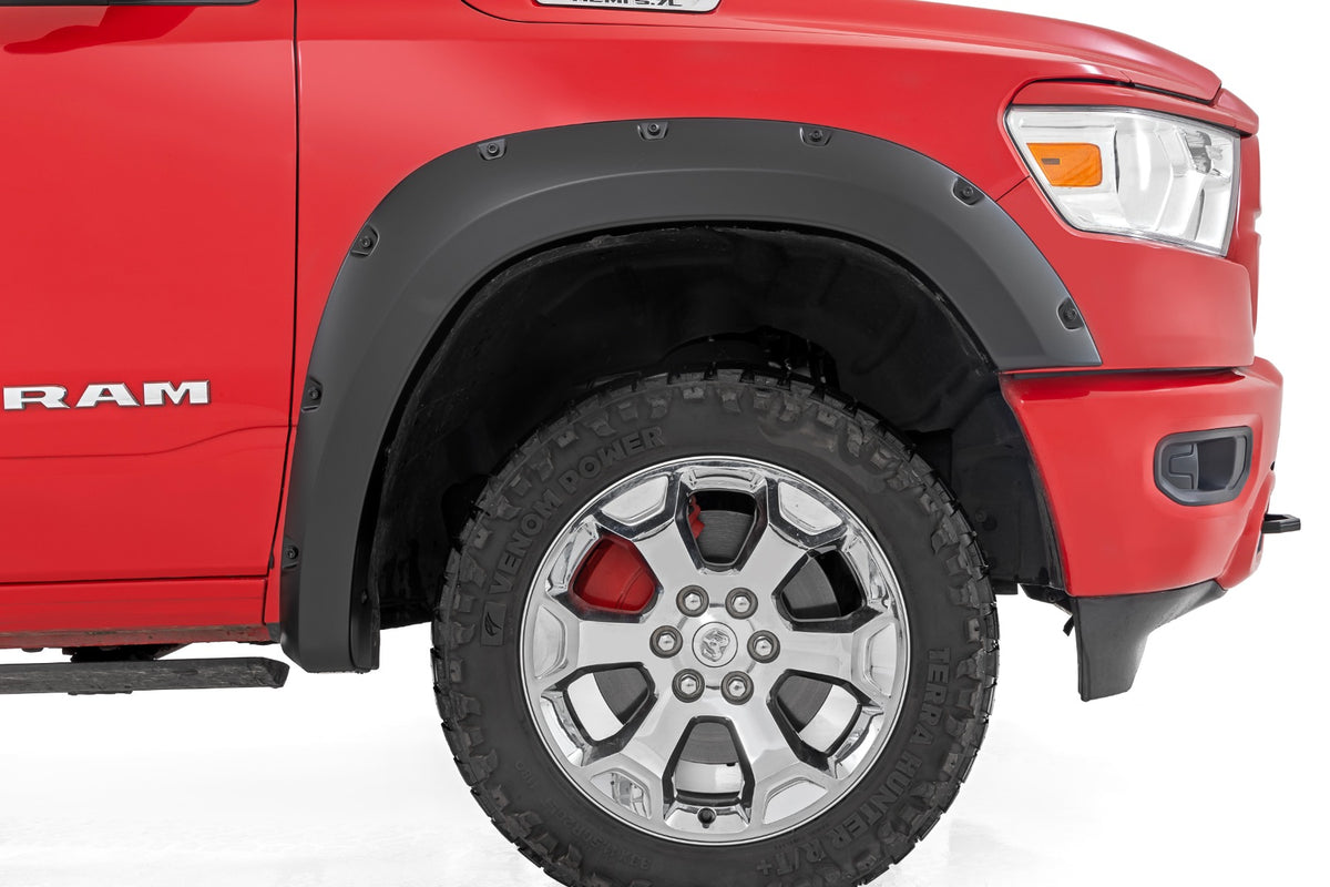 Pocket Fender Flares | PSC Billet Silver | Ram 1500 2WD/4WD (2019-2024) - Image 6