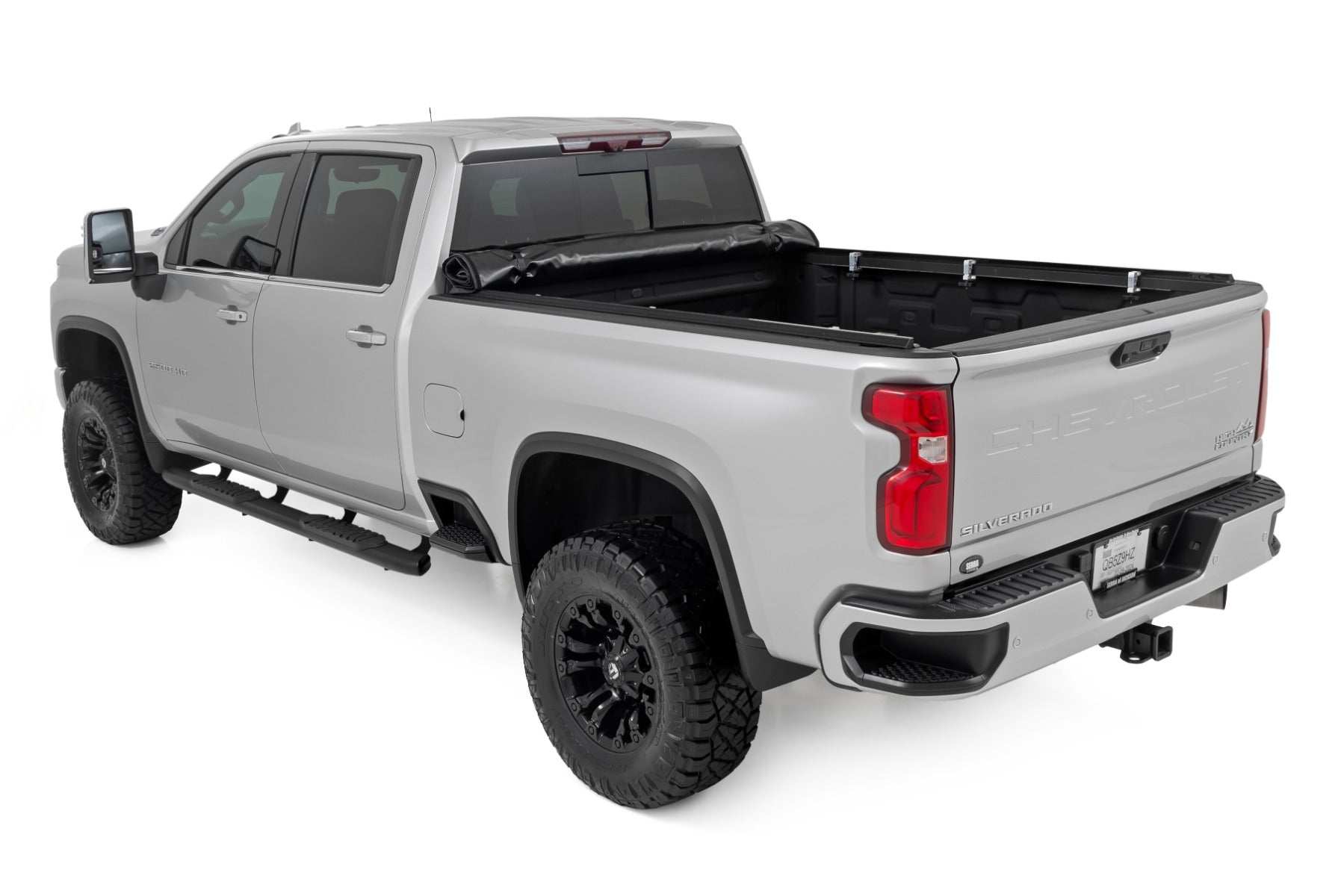 Soft Roll Up Bed Cover | 6'9" Bed | Chevy/GMC 2500HD/3500HD (20-26) - Image 4