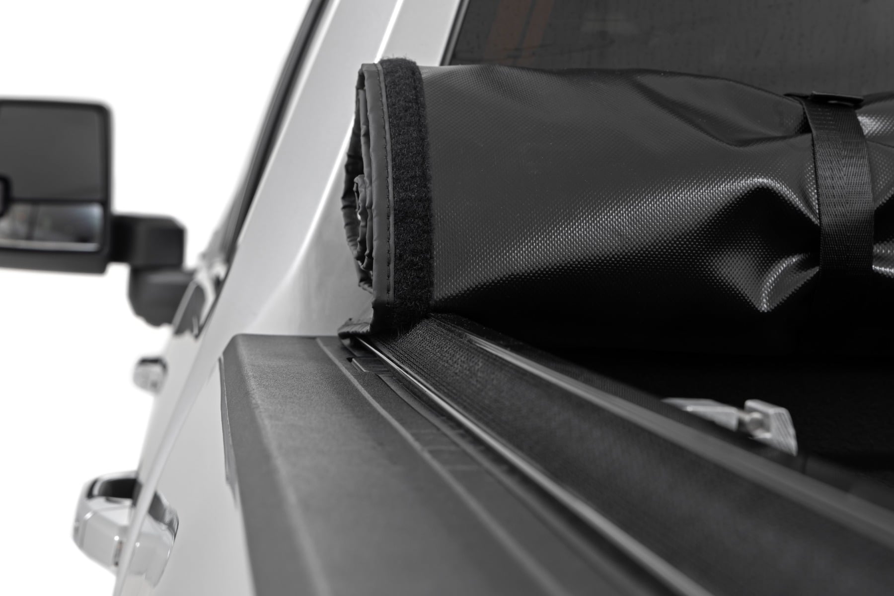 Soft Roll Up Bed Cover | 6'9" Bed | Chevy/GMC 2500HD/3500HD (20-26) - Image 5