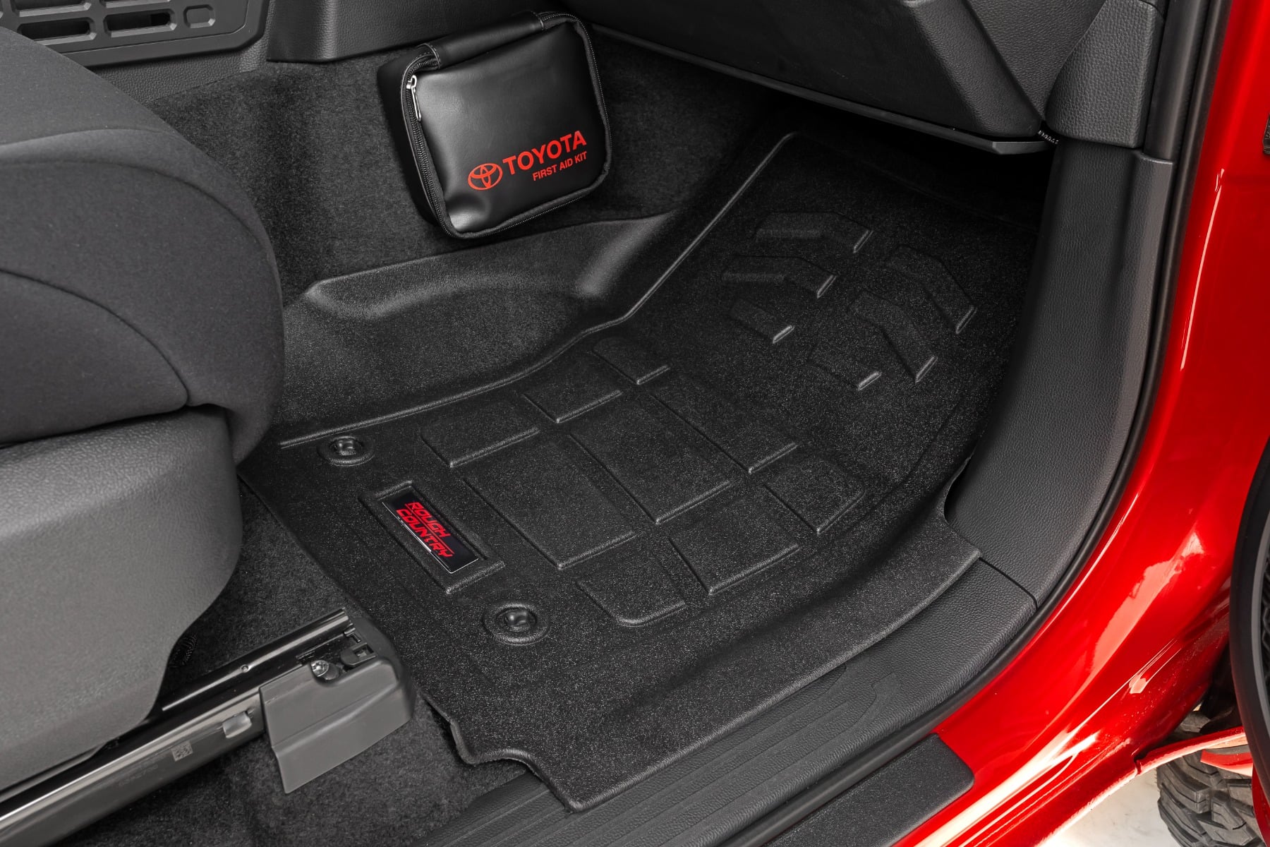 Sure-Fit Floor Mats | Front & Rear | Double Cab | Toyota Tacoma (24-26) - Image 3
