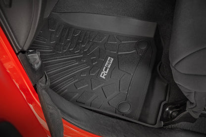 Flex-Fit Floor Mats | FR & RR | RR Lockable | Jeep Gladiator JT 4WD (20-26) - Image 2