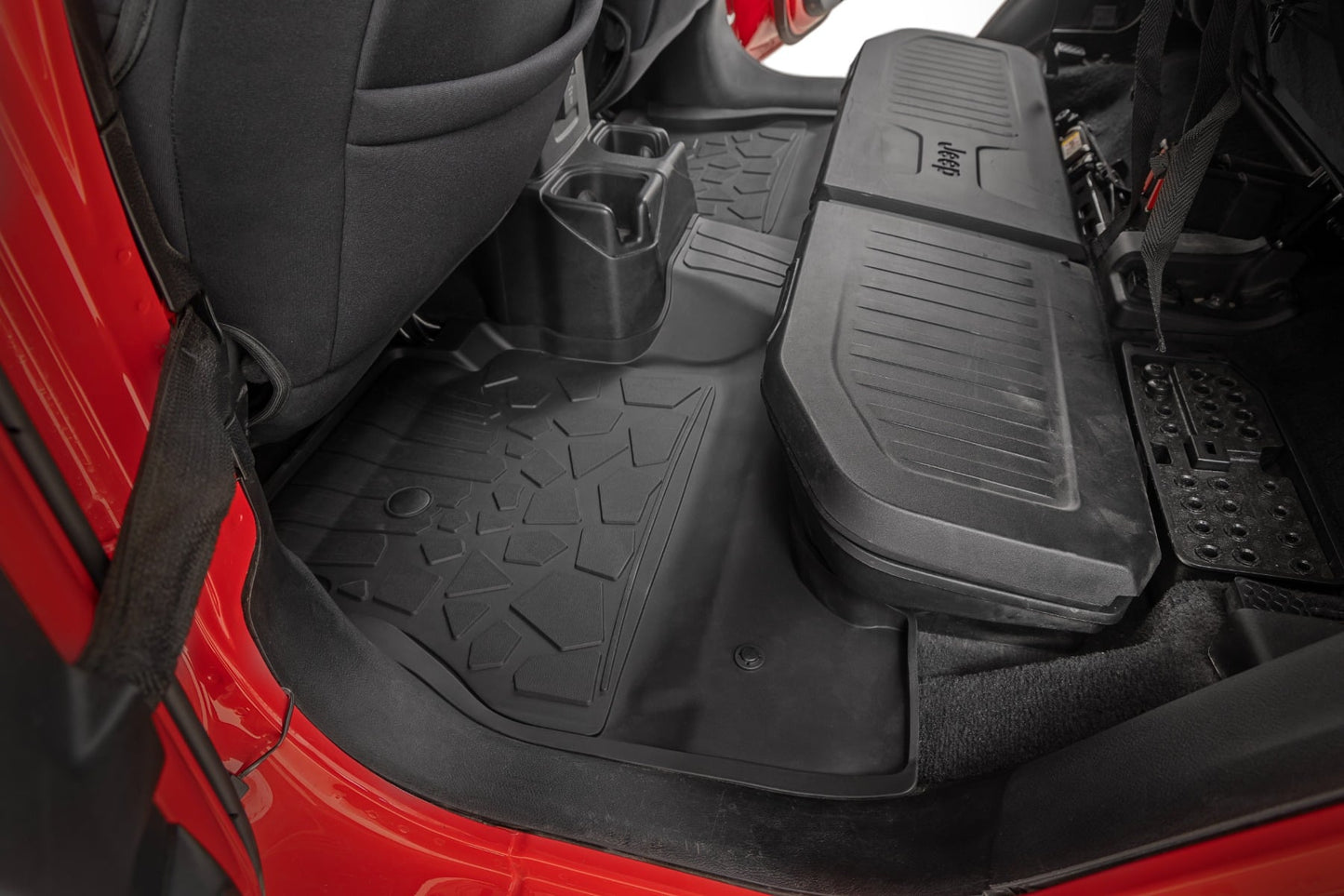 Flex-Fit Floor Mats | FR & RR | RR Lockable | Jeep Gladiator JT 4WD (20-26) - Image 3