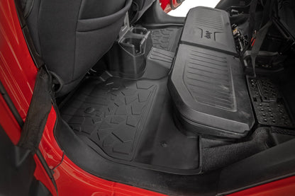 Flex-Fit Floor Mats | FR & RR | RR Lockable | Jeep Gladiator JT 4WD (20-26) - Image 3