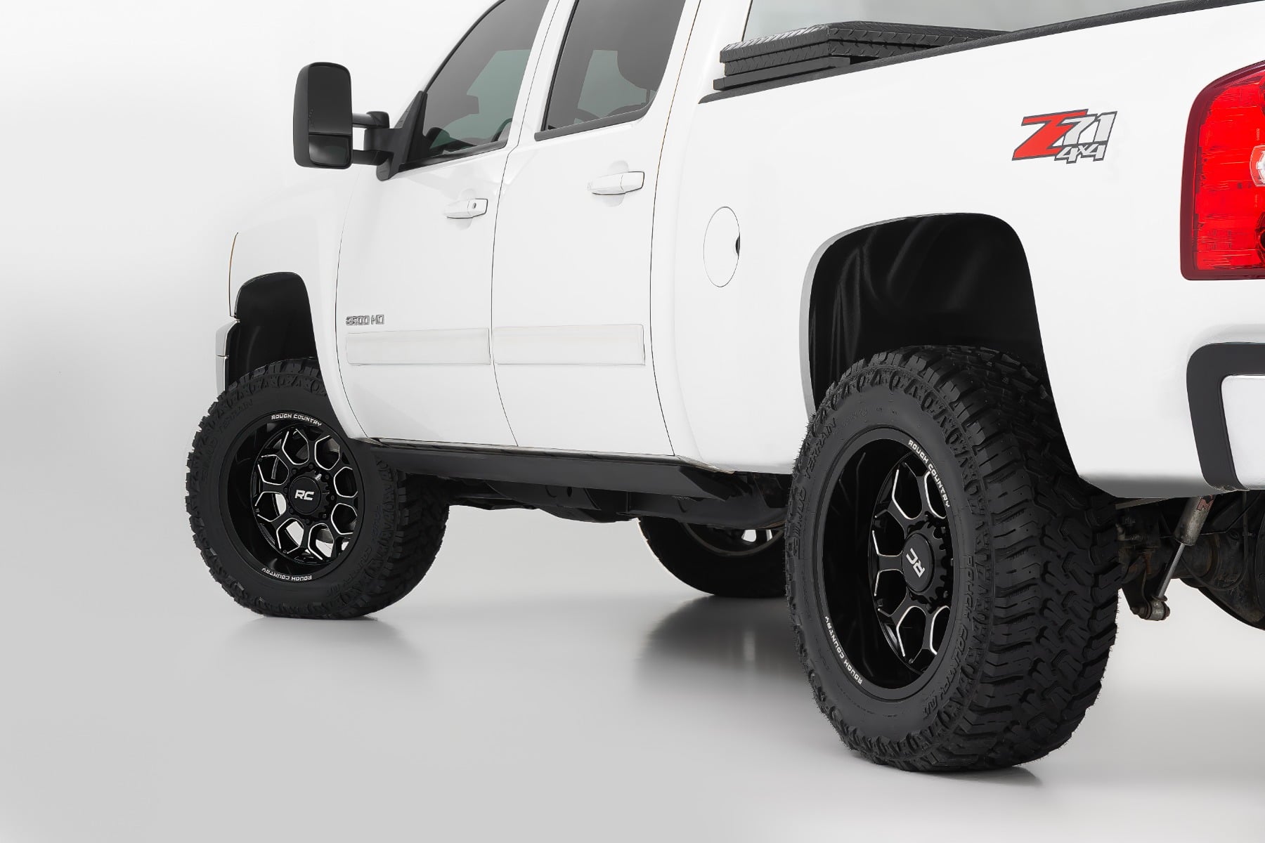 Rough Country 96 Series Wheel | One-Piece | Gloss Black | 20x10 | 8x180 | -19mm - Image 5