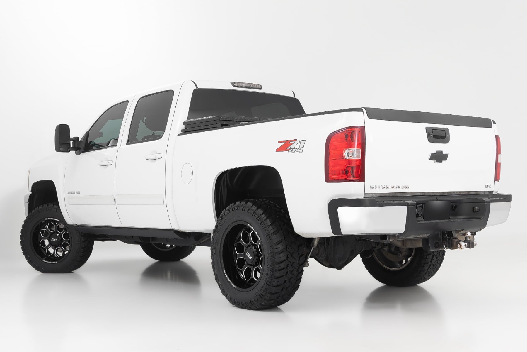 Rough Country 96 Series Wheel | One-Piece | Gloss Black | 20x10 | 8x180 | -19mm - Image 6