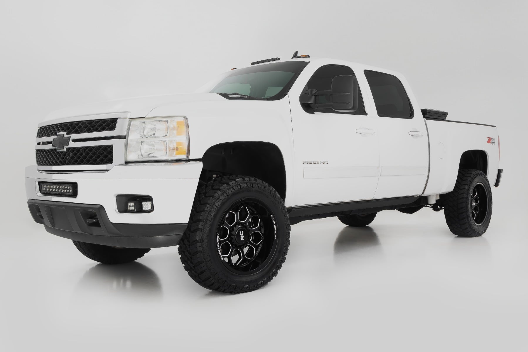 Rough Country 96 Series Wheel | One-Piece | Gloss Black | 20x10 | 8x180 | -19mm - Image 3