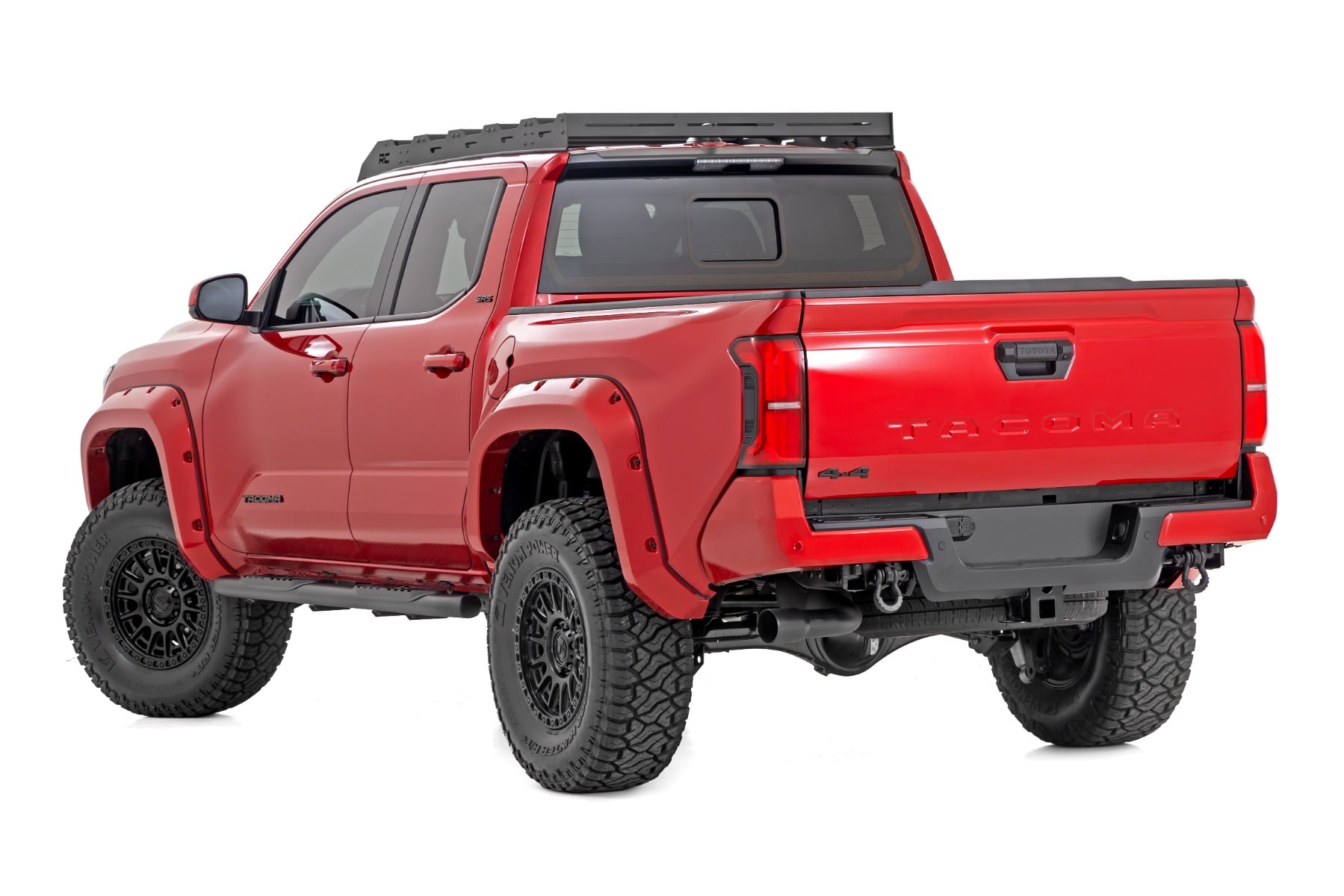 Oval Nerf Step | Double Cab | Black | Toyota Tacoma 2WD/4WD (2024-2026) - Image 3