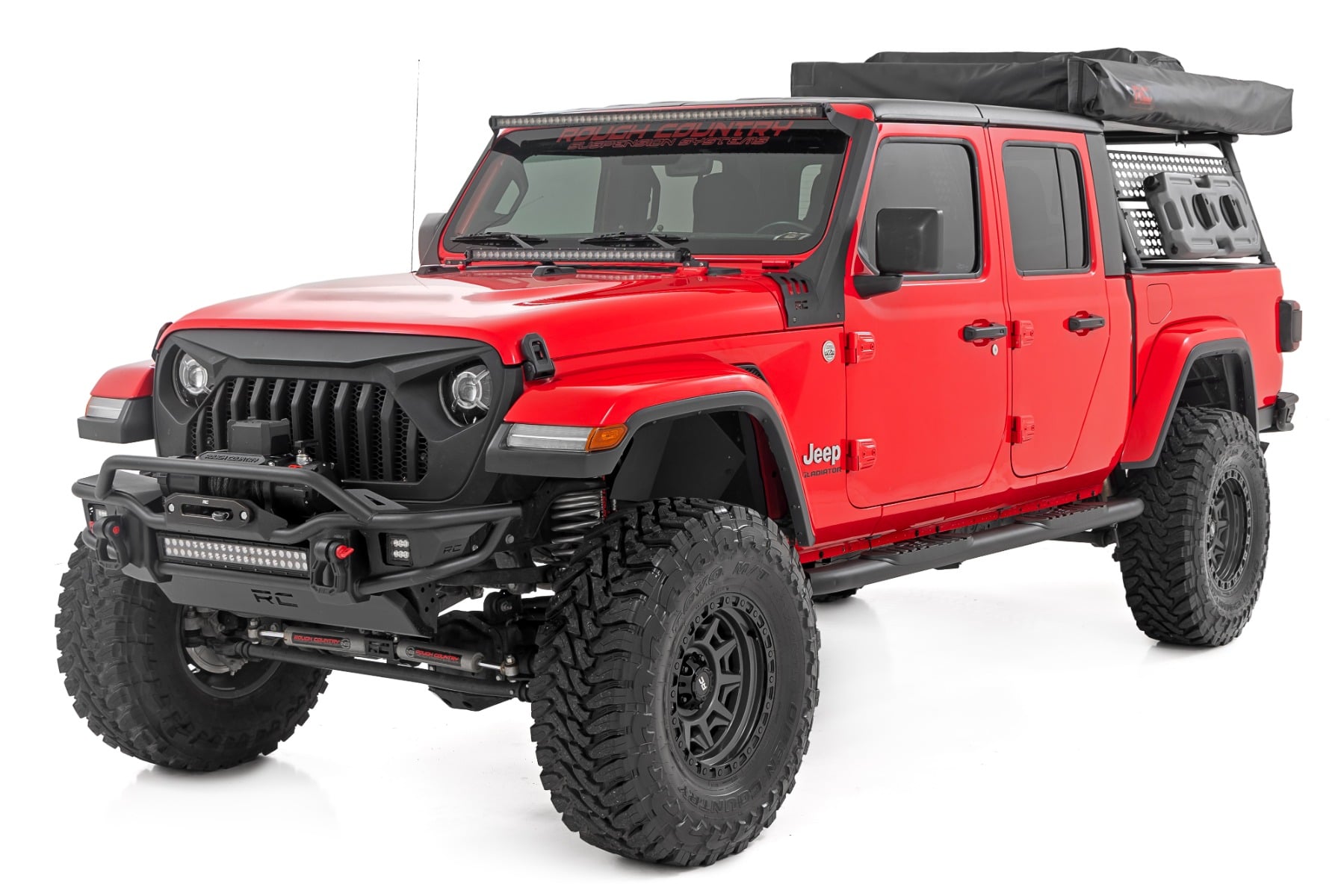 Oval Nerf Steps | Black | Jeep Gladiator JT 4WD (2020-2026) - Image 4
