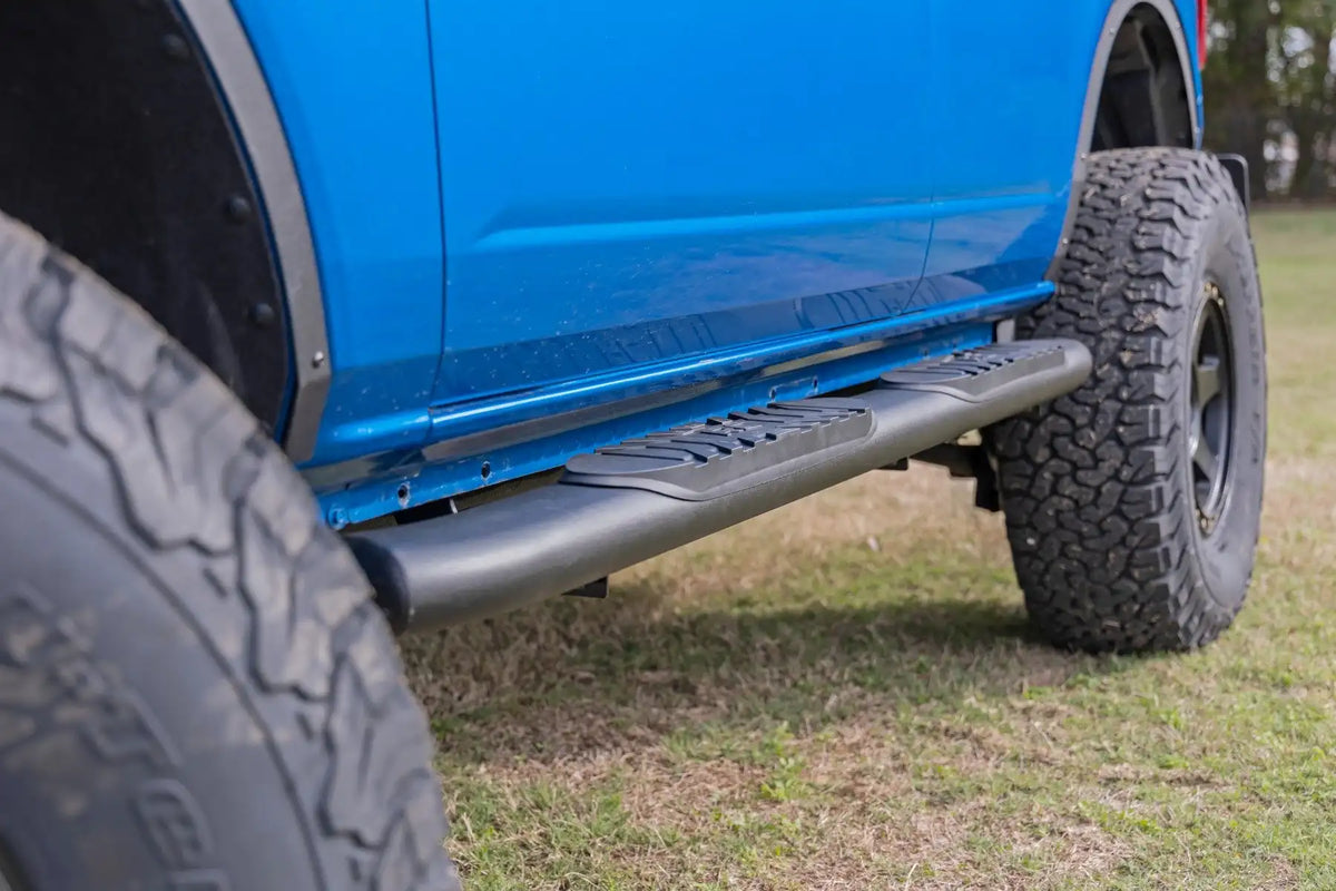 OVAL NERF STEP 4-DOOR | BLACK | FORD BRONCO 4WD (2021-2023)