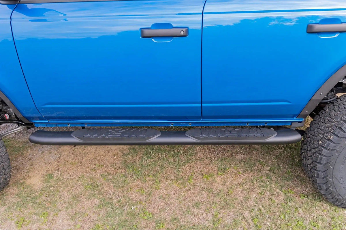 OVAL NERF STEP 4-DOOR | BLACK | FORD BRONCO 4WD (2021-2023)