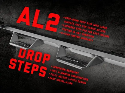 AL2 DROP STEPS CREW CAB | RAM 1500 2WD/4WD