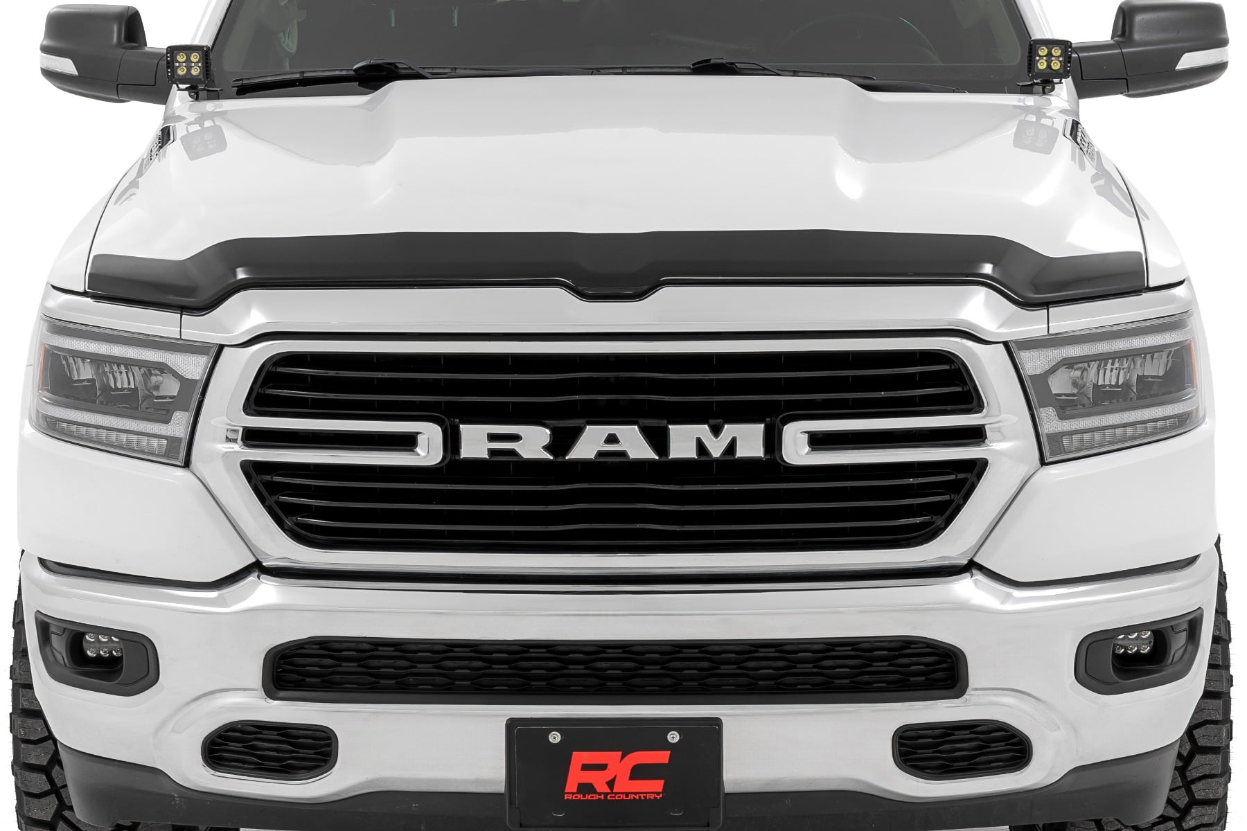 Hood Protector | Gloss Black | Ram 1500 2WD/4WD (2019-2026) - Image 2