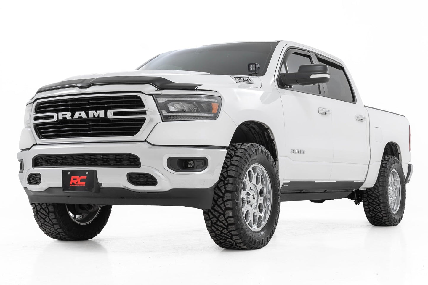 LED Fog Light Kit | 3.5 Inch Round Black Series | Amber DRL | Ram 1500 (2019-2024) - Image 2