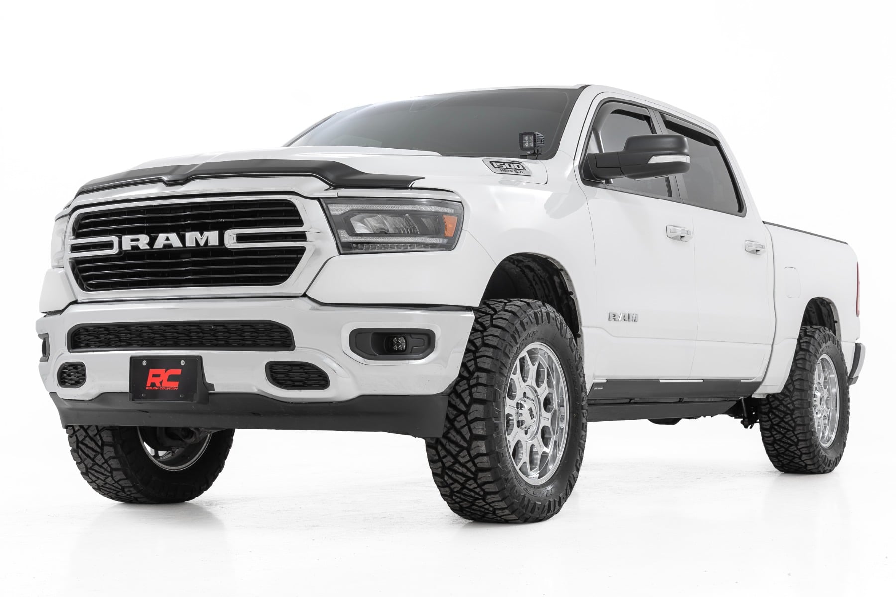 LED Fog Light Kit | 3.5 Inch Round Black Series | Amber DRL | Ram 1500 (2019-2024) - Image 2