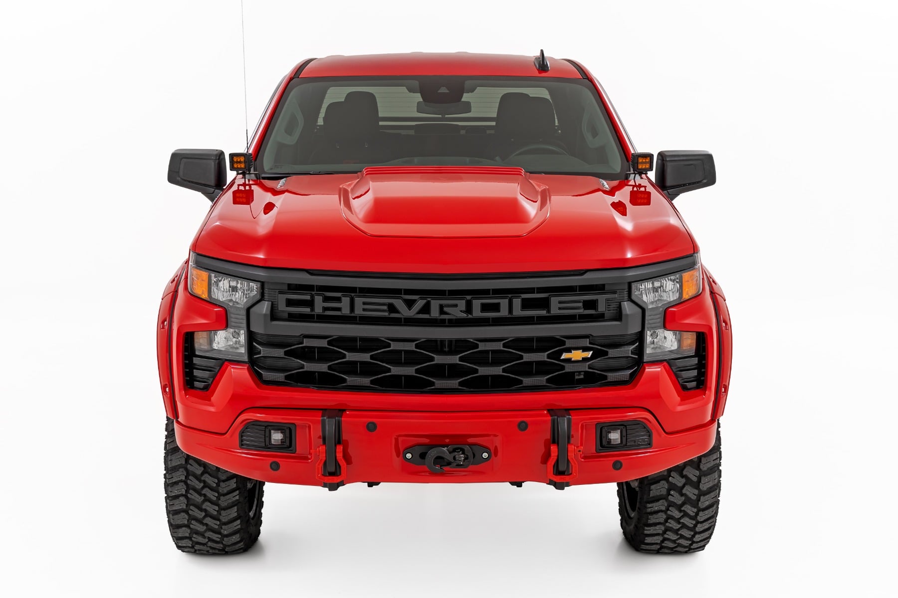 Front FXS Bumper | 12000S | G7C Red Hot | Chevy Silverado 1500 2WD/4WD (2023-2026) - Image 2
