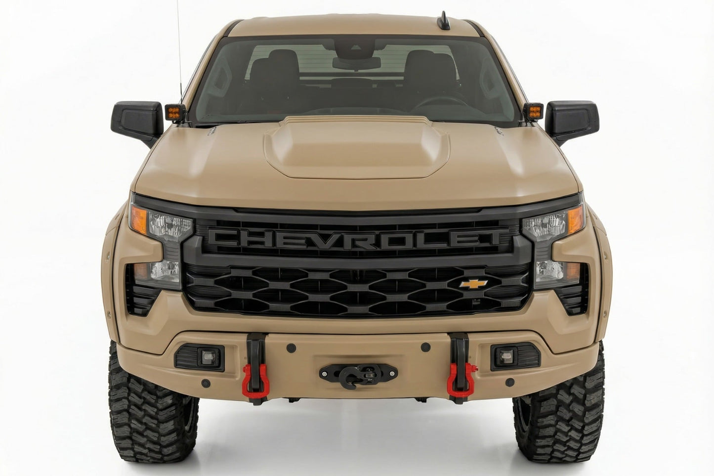 Front FXS Bumper | 12000S | GTL Sand Dune | Chevy Silverado 1500 2WD/4WD (2023-2026) - Image 2