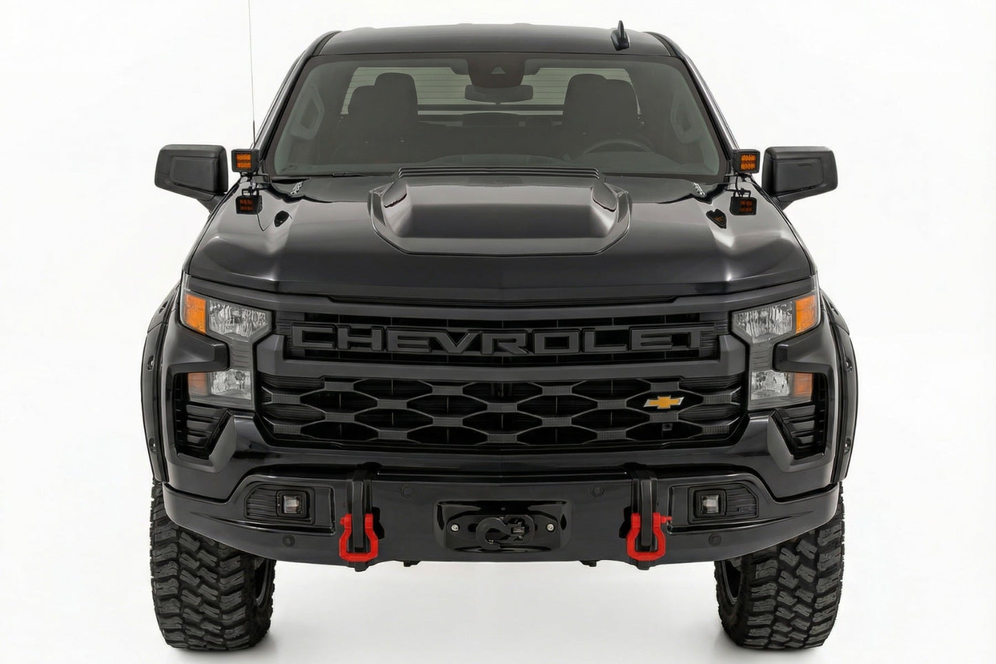 Front FXS Bumper | 12000S | GBA Black | Chevy Silverado 1500 2WD/4WD (2023-2026) - Image 2