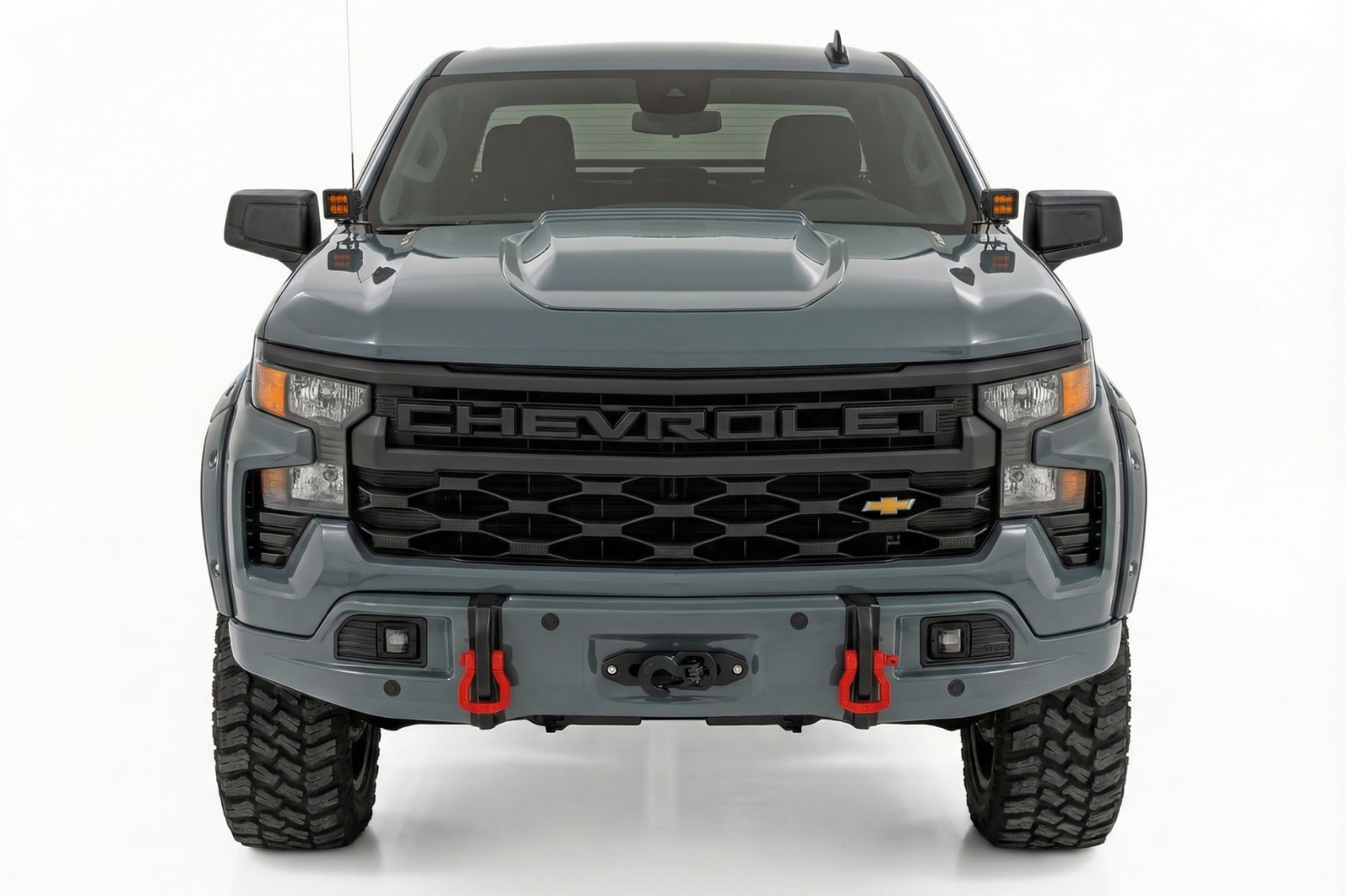 Bumper Cover | GBD Cypress Gray | Chevy Silverado 1500 2WD/4WD (2023-2026) - Image 2