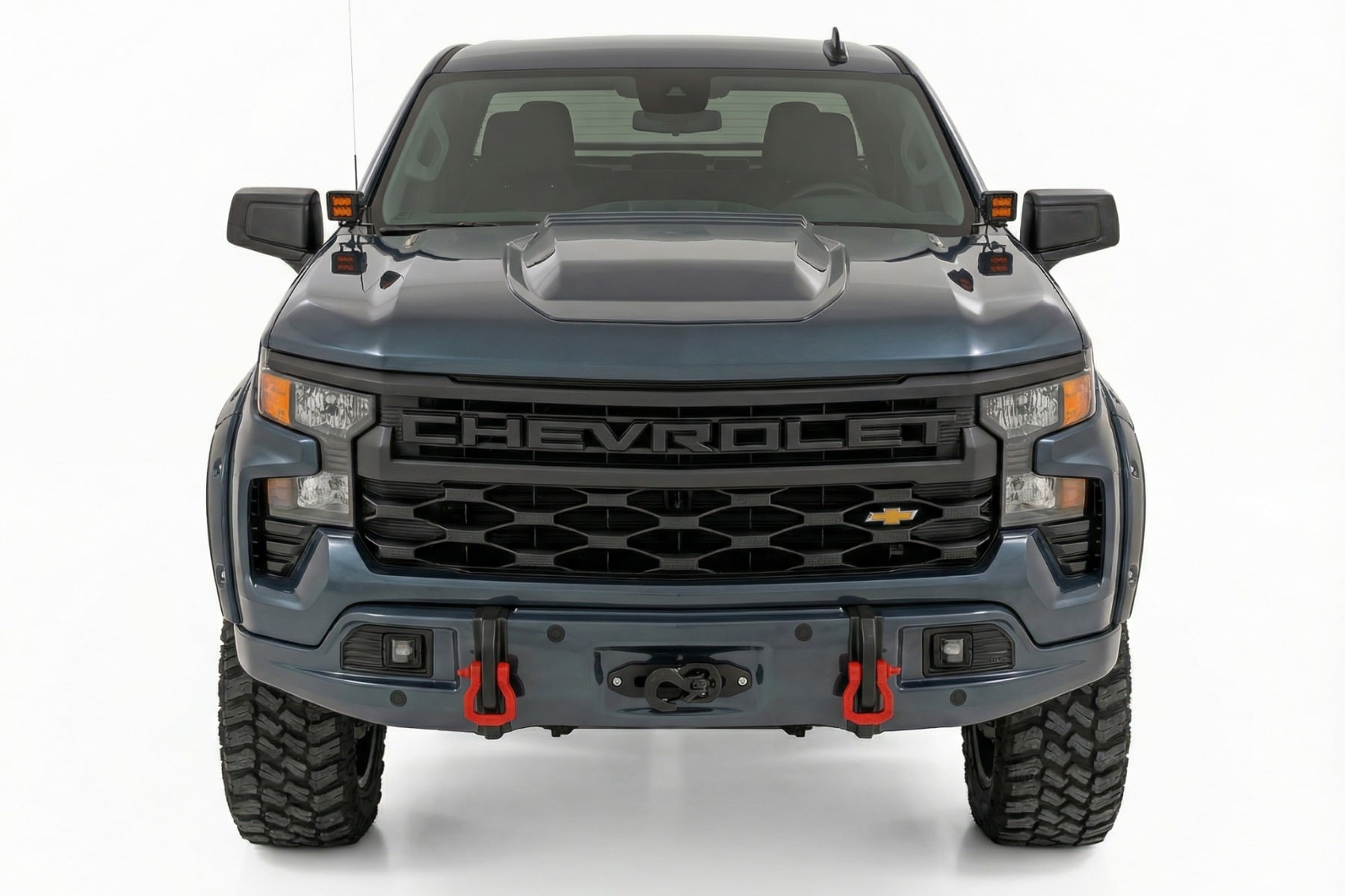 Front FXS Bumper | 12000S | G6M Dark Ash | Chevy Silverado 1500 2WD/4WD (2023-2026) - Image 2