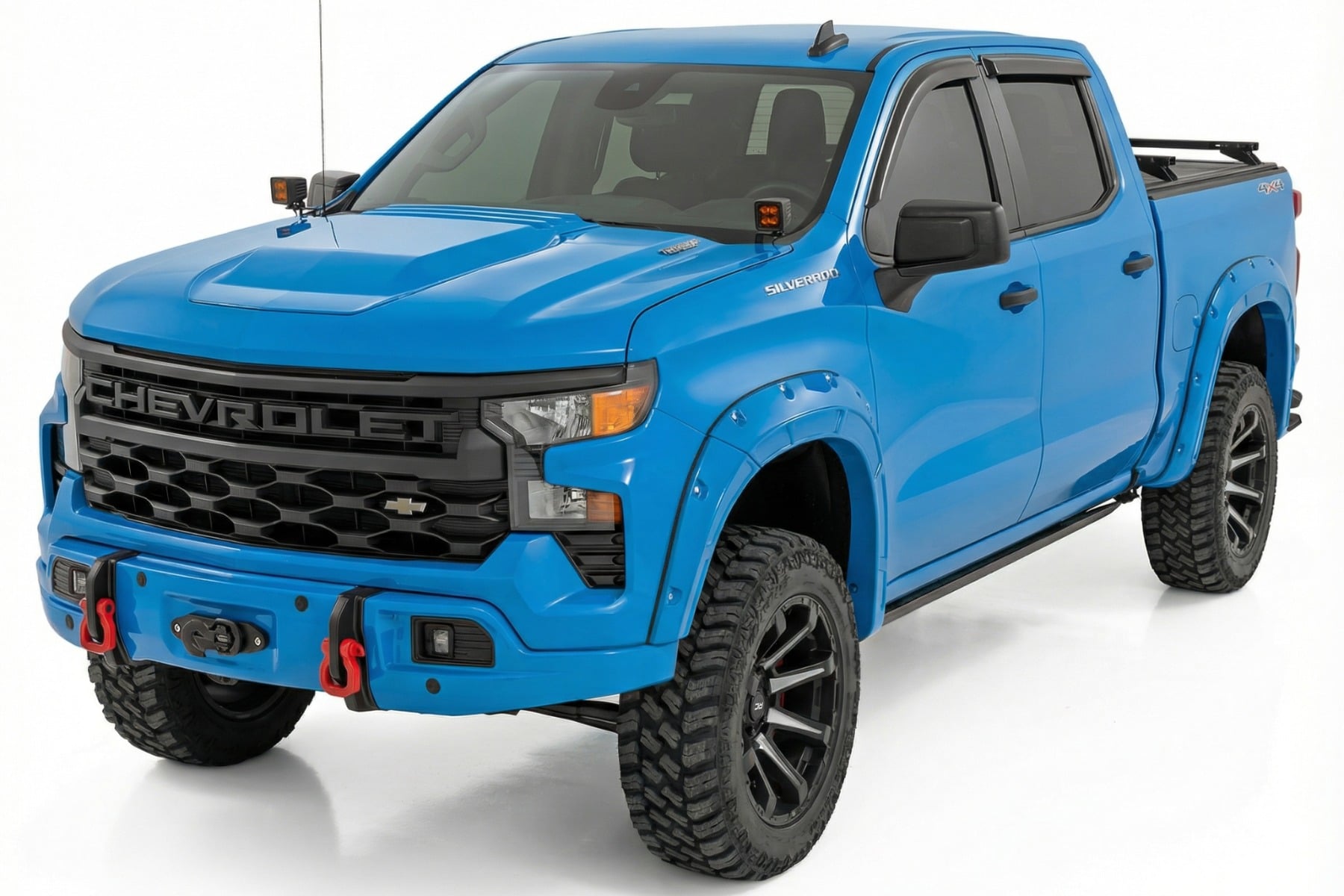 Bumper Cover | GLT Glacier Blue | Chevy Silverado 1500 2WD/4WD (2023-2026) - Image 3