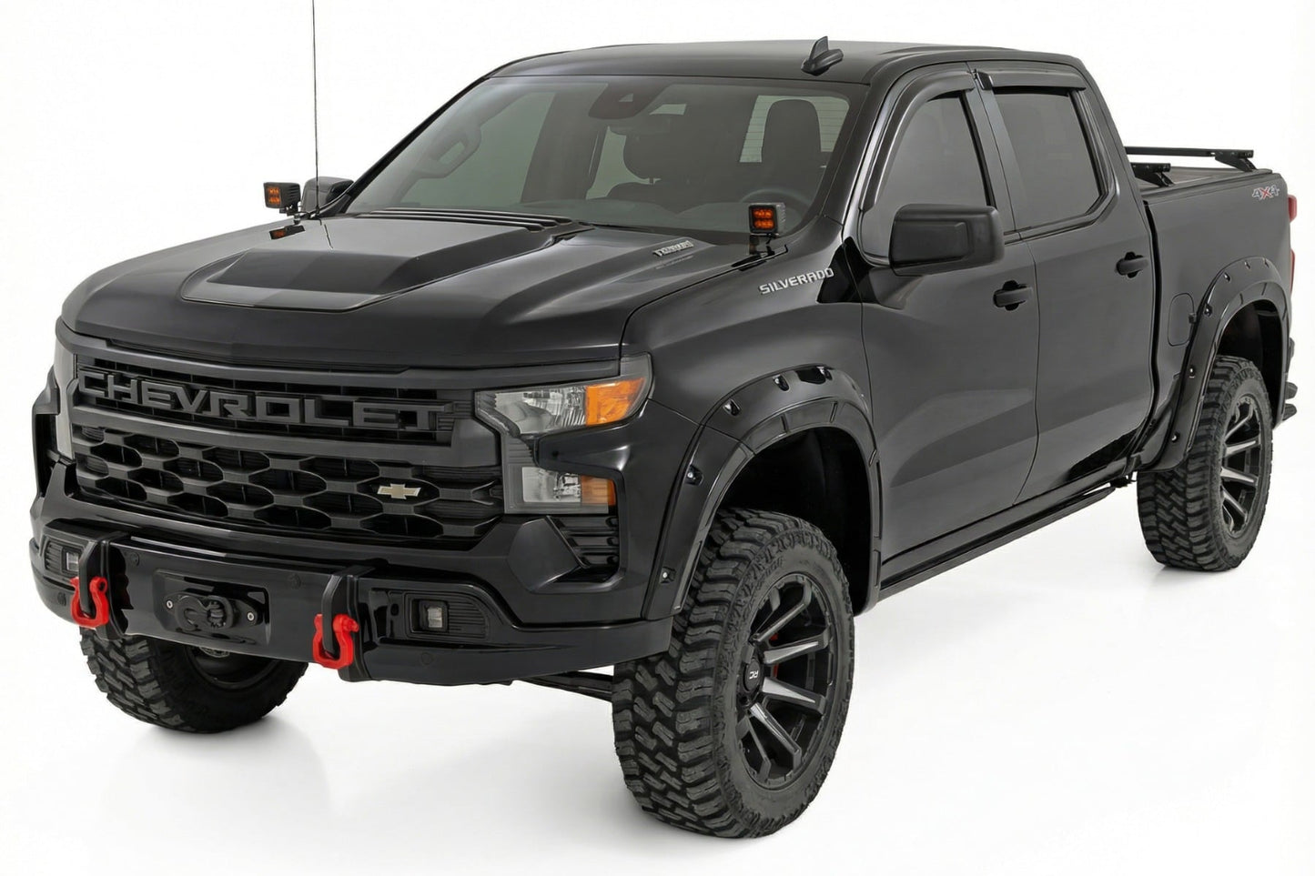 Front FXS Bumper | 12000S | GBA Black | Chevy Silverado 1500 2WD/4WD (2023-2026) - Image 3
