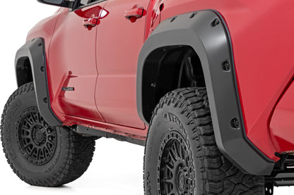 Pocket Fender Flares | 3U5 Supersonic Red | Toyota Tacoma 2WD/4WD (2024-2026)