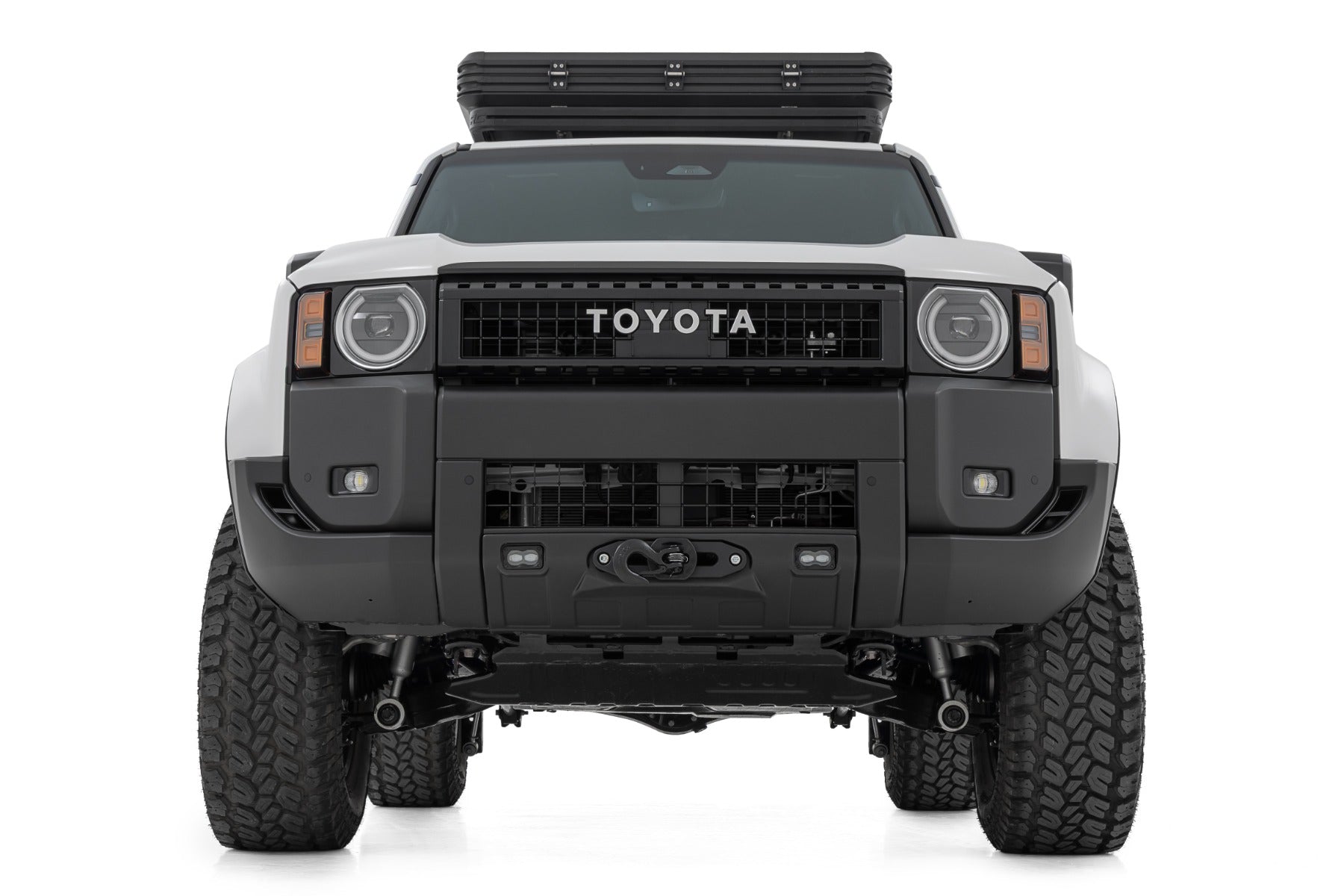 FXS Hidden Winch Mount | Yellow SAE | PRO1200S | Toyota Land Cruiser (24-26) - Image 4