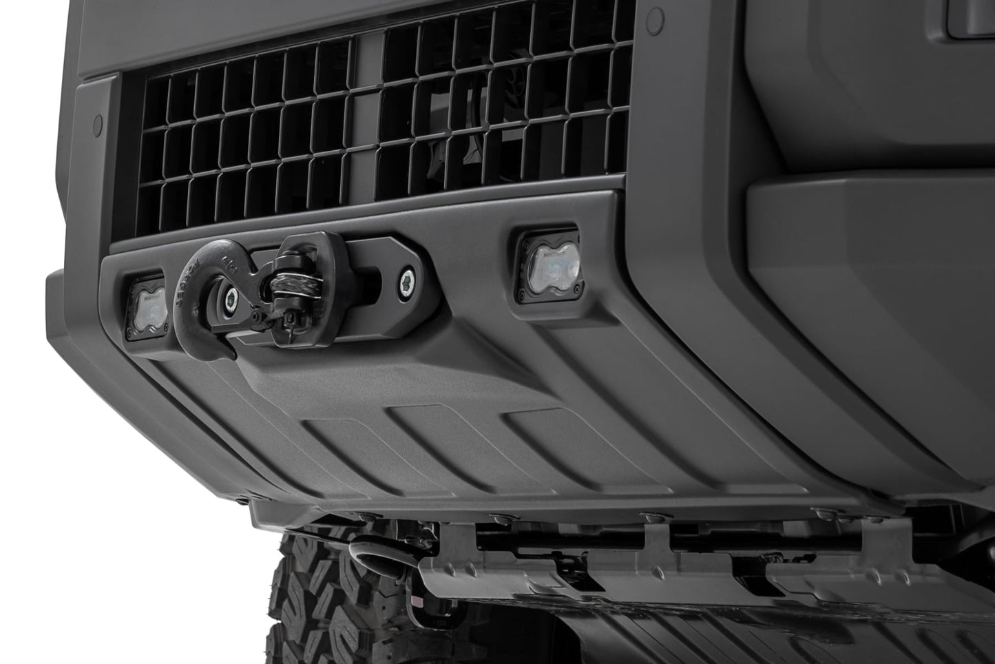 FXS Hidden Winch Mount | Yellow SAE | Fog | Toyota Land Cruiser 4WD (24-26) - Image 2