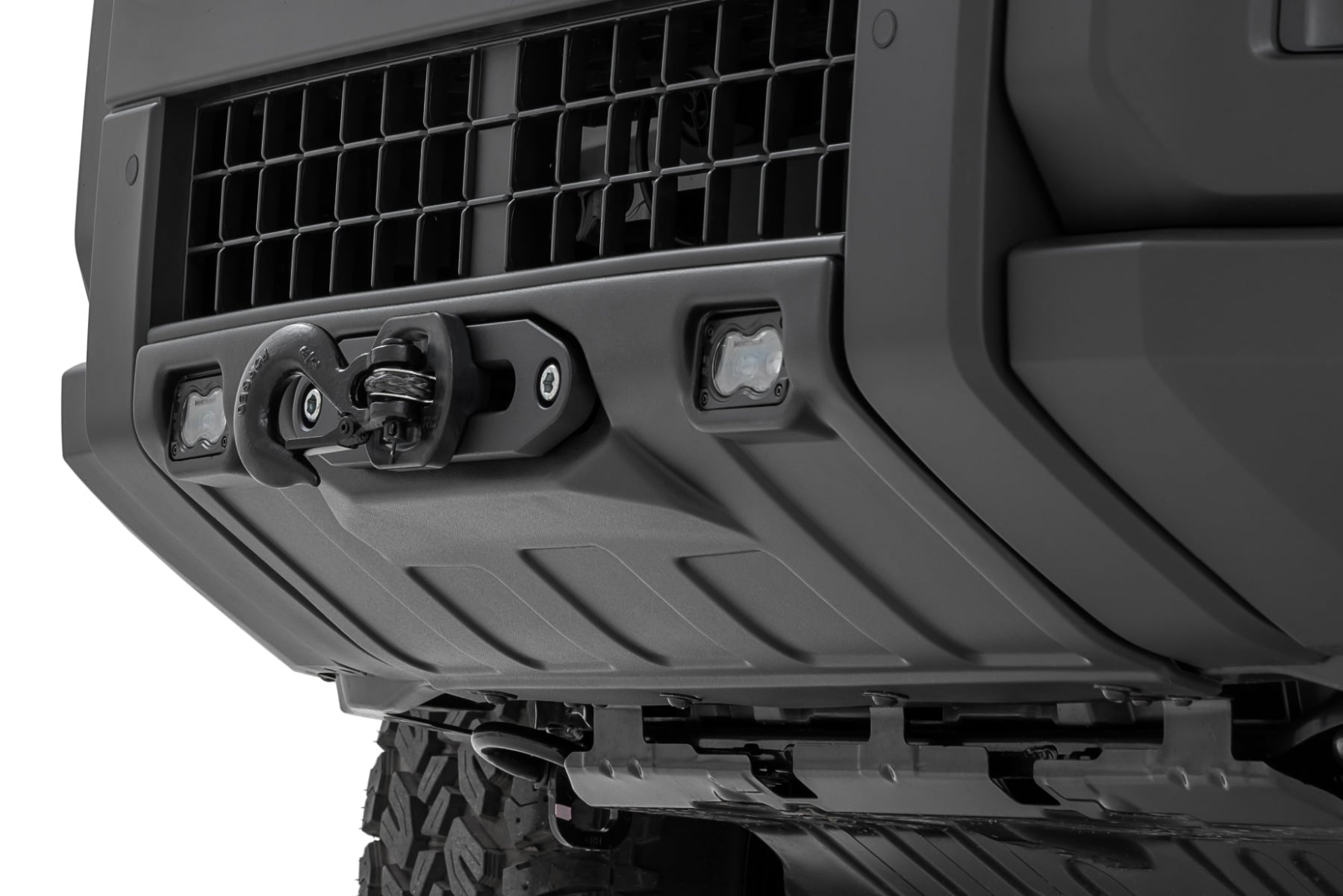 FXS Hidden Winch Mount | Yellow SAE | Fog | Toyota Land Cruiser 4WD (24-26) - Image 2