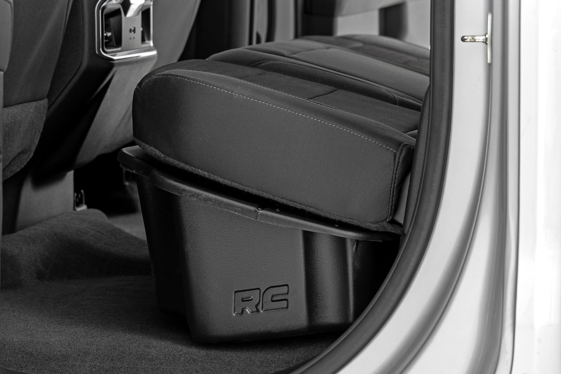 Under Seat Storage with Locking Lid | Double Cab | Chevy/GMC 1500/2500HD/3500HD (19-26) - Image 3