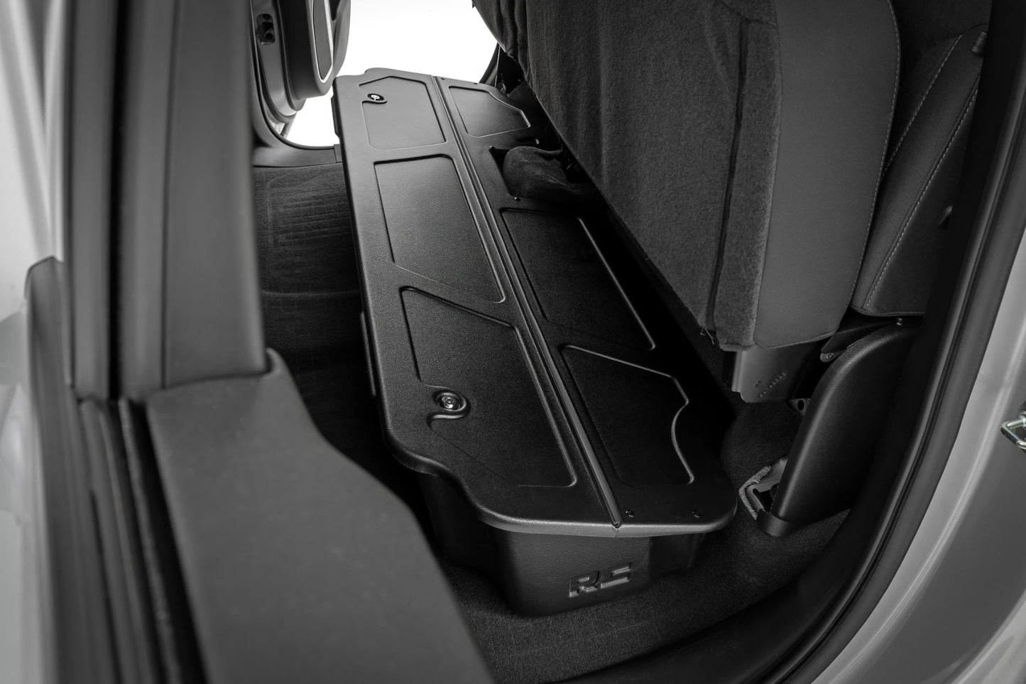 Under Seat Storage with Locking Lid | Double Cab | Chevy/GMC 1500/2500HD/3500HD (19-26) - Image 4
