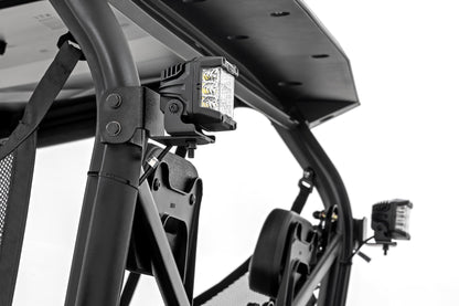 LED Light Kit | Rear Mount | 2" Black Pair | White DRL | Segway 570 F - Image 2
