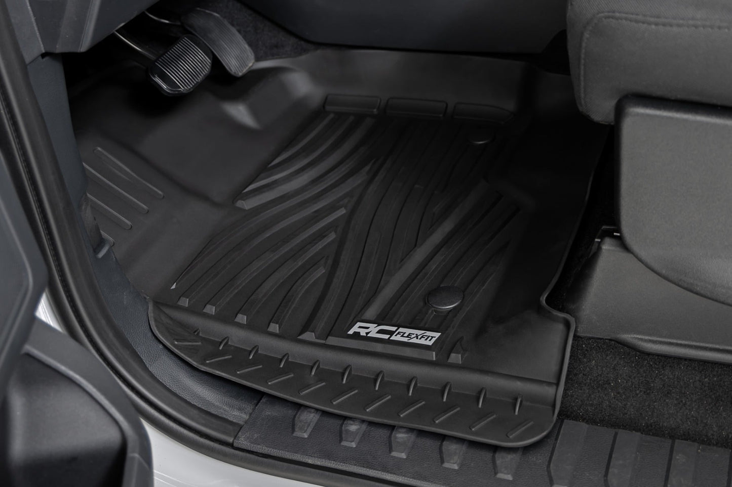 Flex-Fit Floor Mats | FR & RR | Ford F-150 (15-26)/F-150 Lightning (22-26)/Raptor (17-25) - Image 2