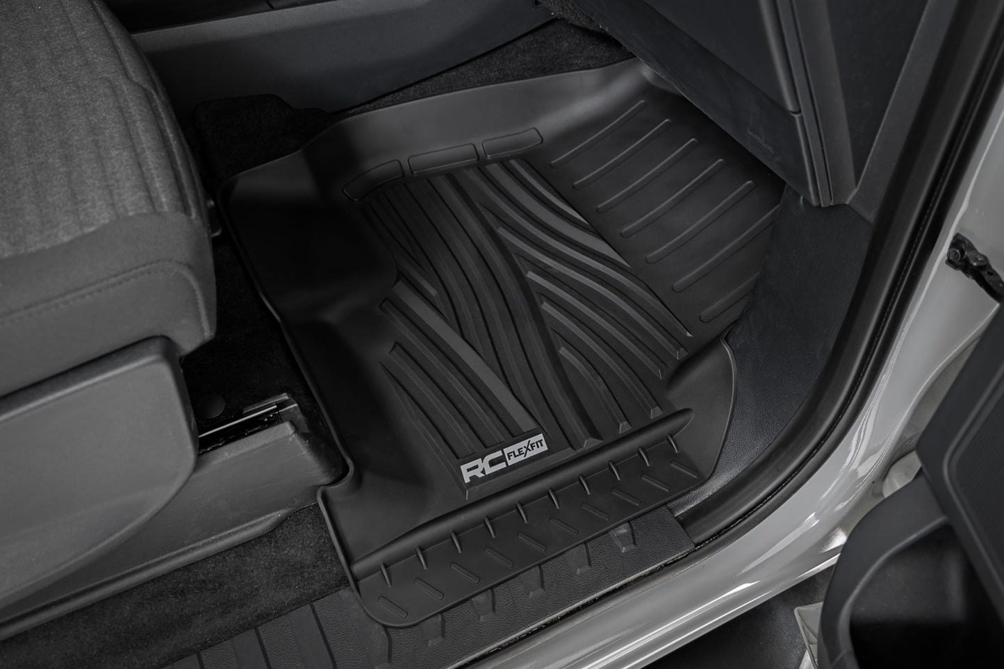Flex-Fit Floor Mats | FR & RR | Ford F-150 (15-26)/F-150 Lightning (22-26)/Raptor (17-25) - Image 3