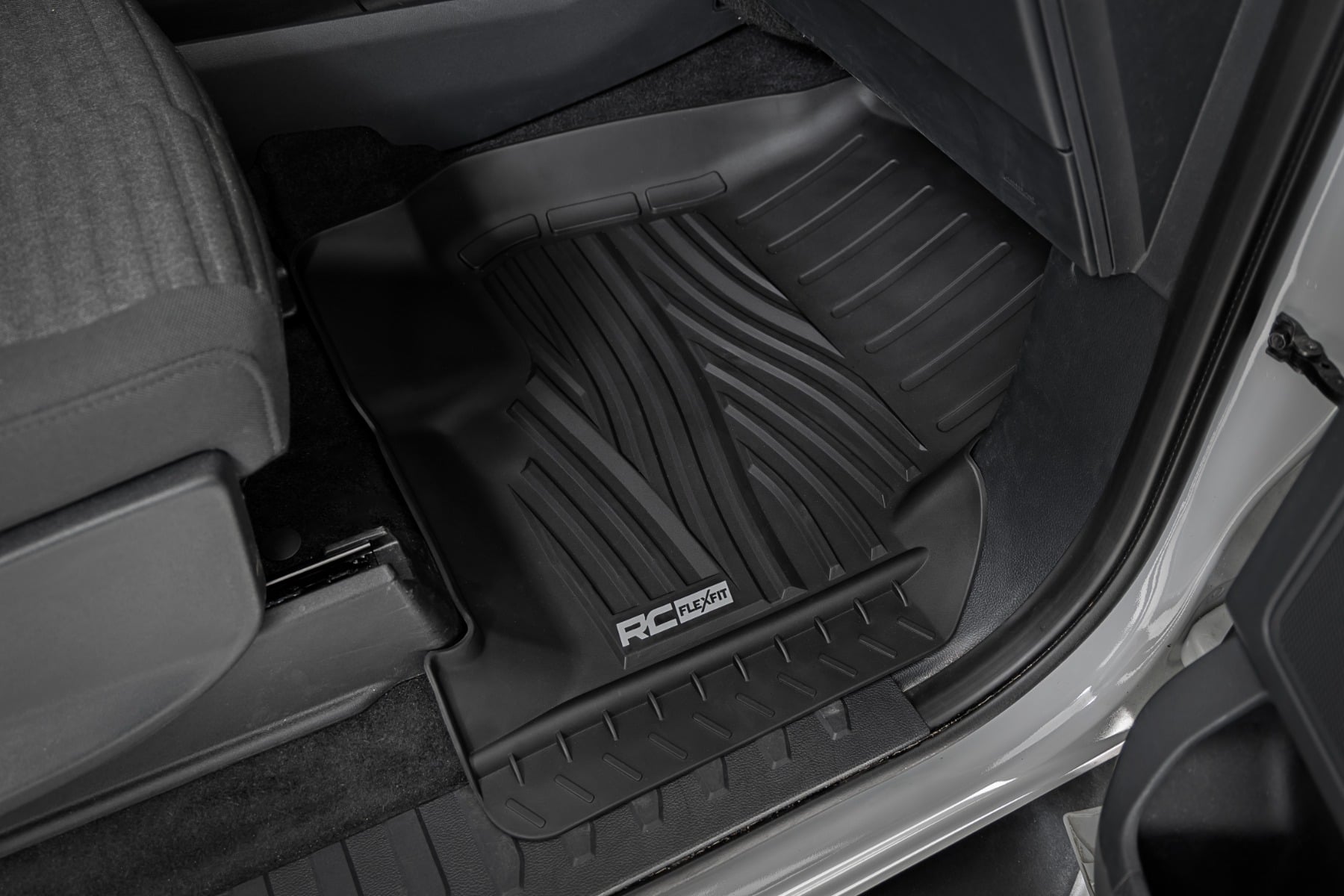 Flex-Fit Floor Mats | Front | Ford F-150 (15-26)/F-150 Lightning (22-26)/Raptor (17-25) - Image 3