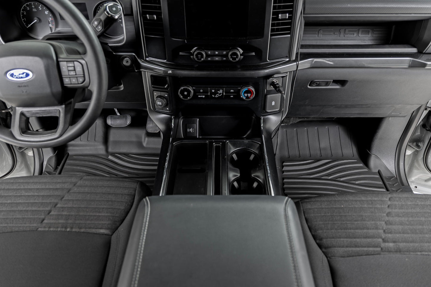 Flex-Fit Floor Mats | FR & RR | Ford F-150 (15-26)/F-150 Lightning (22-26)/Raptor (17-25) - Image 4
