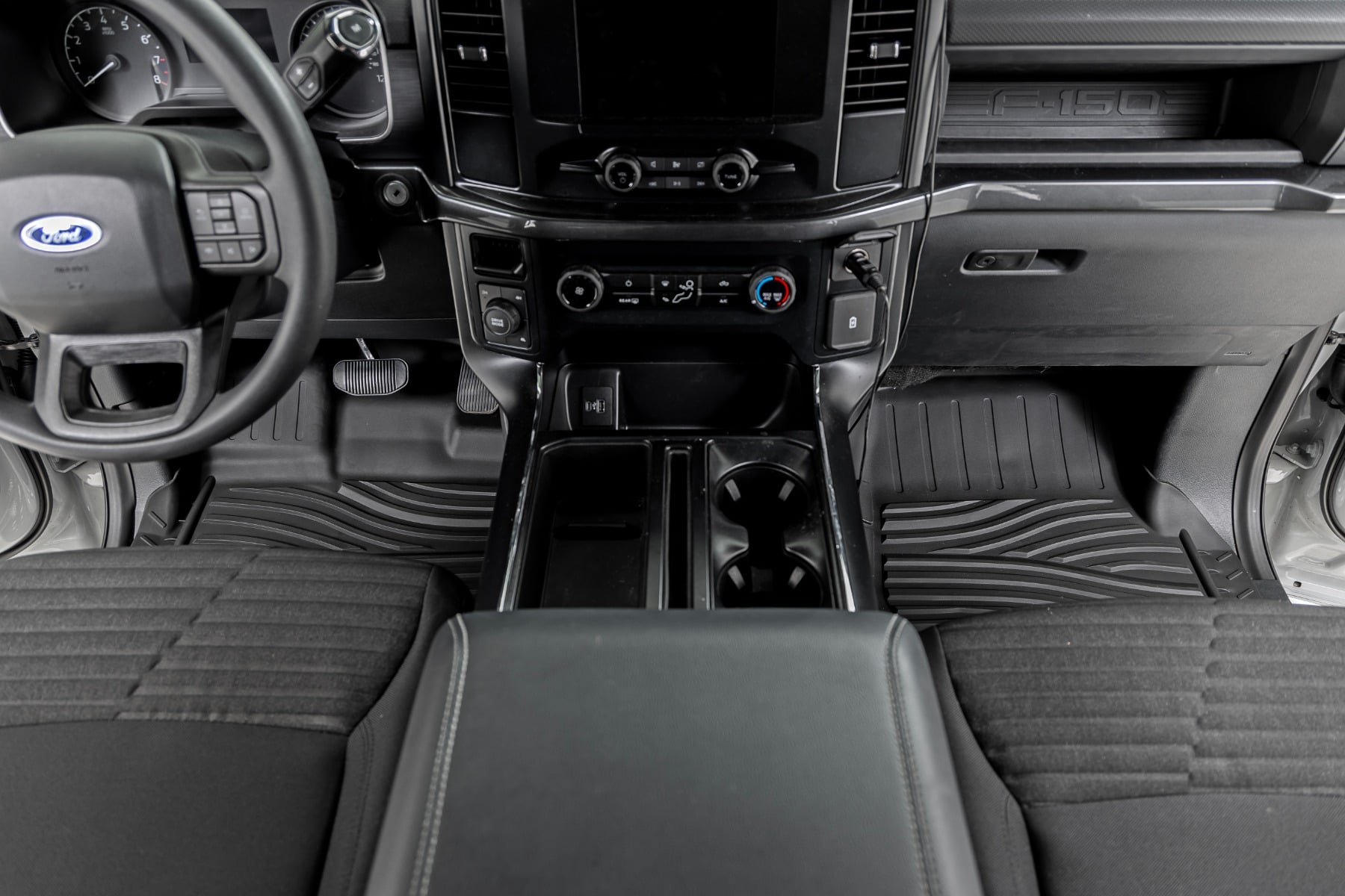 Flex-Fit Floor Mats | FR & RR | Ford F-150 (15-26)/F-150 Lightning (22-26)/Raptor (17-25) - Image 4