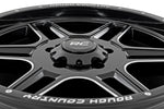 Rough Country 92 Series Wheel | Machined One-Piece | Gloss Black | 18x9 | 5x5.5 | +0mm - Image 3