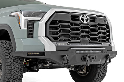 Hybrid Front Bumper | 12000S | Blk LED w/ White DRL | Toyota Tundra (22-26) - Image 3