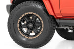 Rough Country 79 Series Wheel | One-Piece | Semi Gloss Black w/Bronze Ring | 17x8.5 | 5x5 | 0mm - Image 6