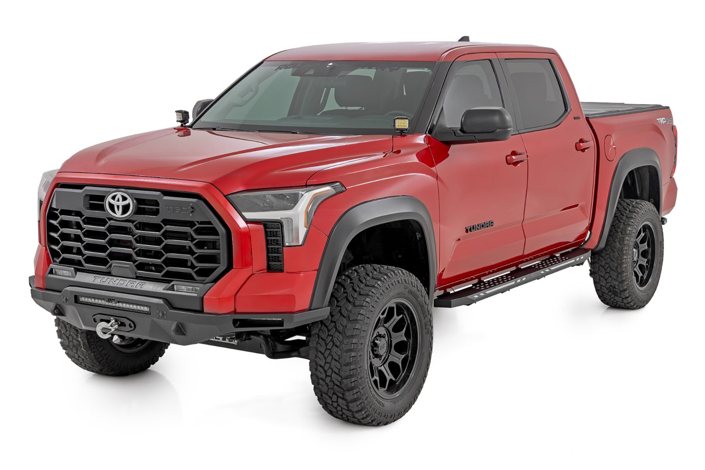 AC2 Running Boards | Amber/White | CrewMax | Toyota Tundra 2WD/4WD (22-26) - Image 4
